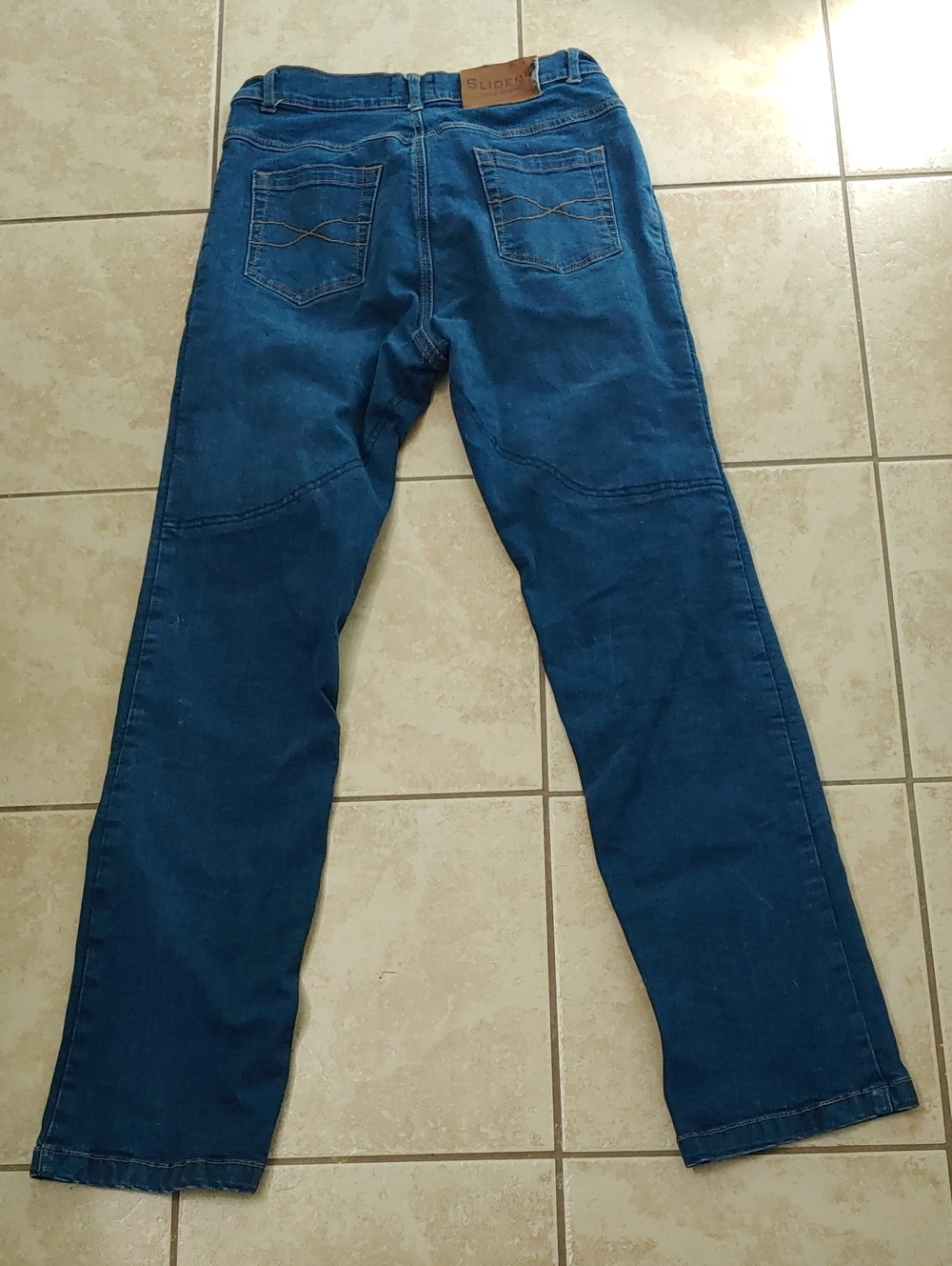 Sliders Jeans Womens Kevlar Lined Motorcycle Riding Pants Size 6 Long - Picture 3 of 8
